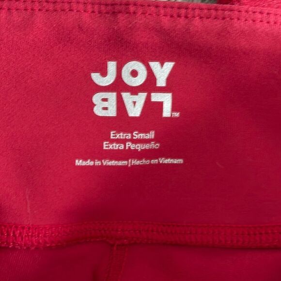 Joy Lab Leggings-Size XS Cherry Red - Picture 7 of 8